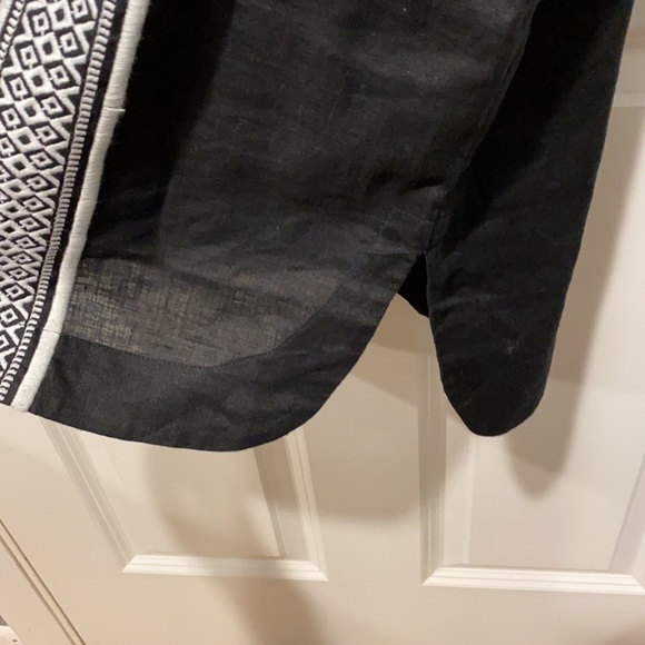 Athleta Oversized Linen Swim Cover Kaftan EUC - Picture 10 of 11